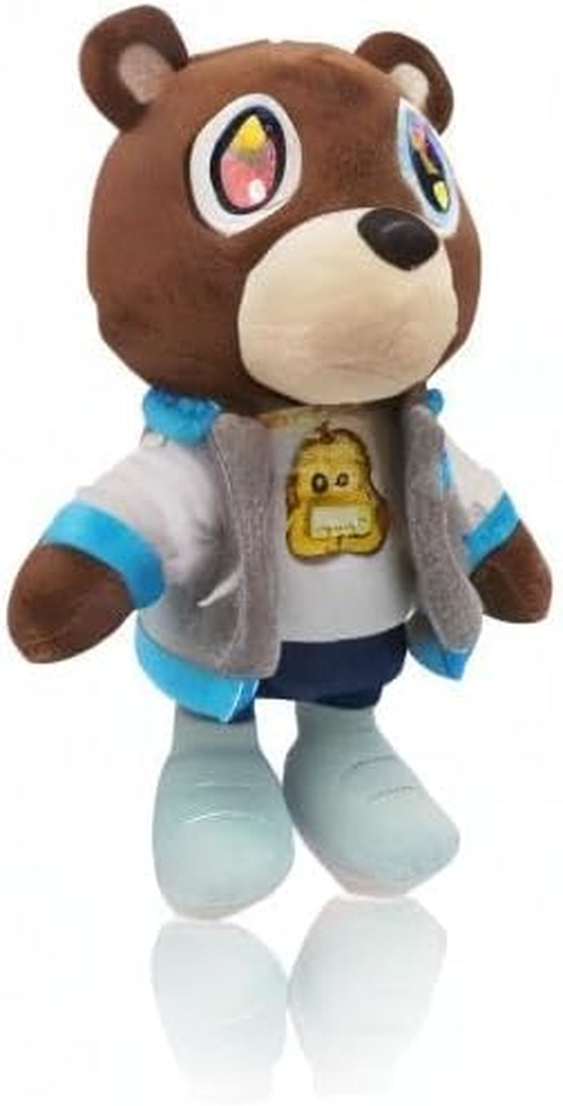 Cute Bear Kanye Plush Toy 10 Inch Soft Stuffed Animal Perfect Graduation Bear Gifts for Kids Fans