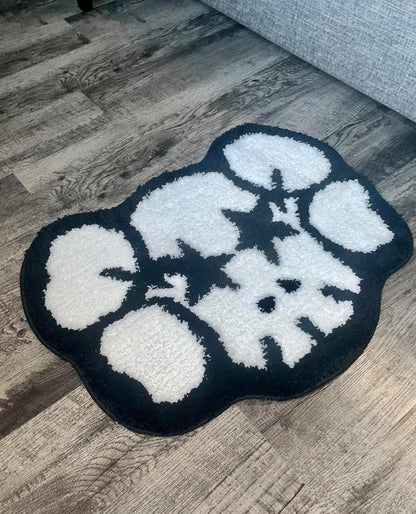 Ka-Ws Rug - Bape Star Rug - Hypebeast Room Decor - Handmade & Premium- 27In W * 20In L (70 * 50Cm) - Ka-Ws Design - Hypebeast Rug - Preppy Decor - Bape Rug -  Rug (Kawed)