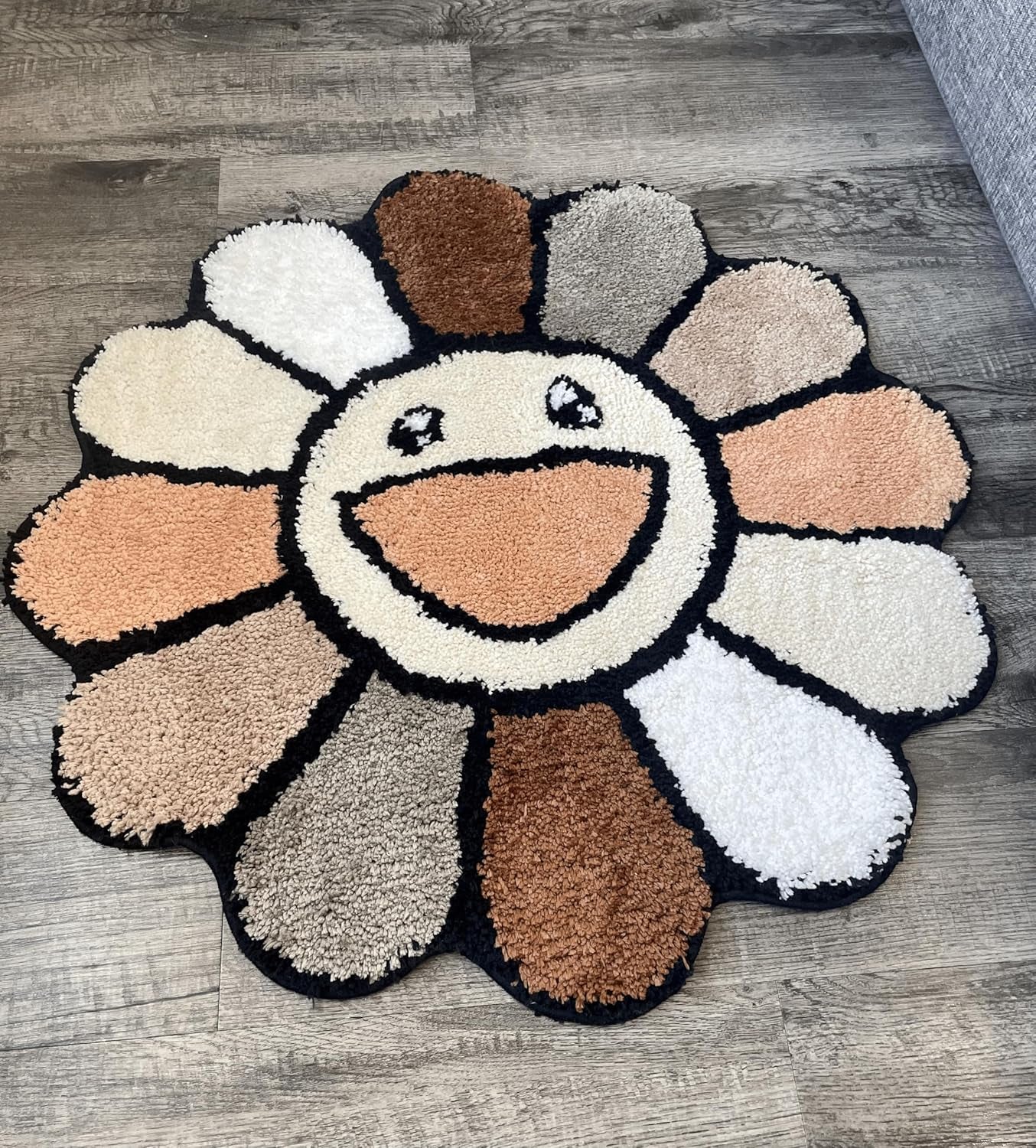 Murakami Rug - Handmade & Premium- 28In (70Cm) - Hypebeast Rug - Hypebeast Room Decor - Living Room, Bedroom, Children Room, Door Mat - Aesthetic Room Decor -  Rug