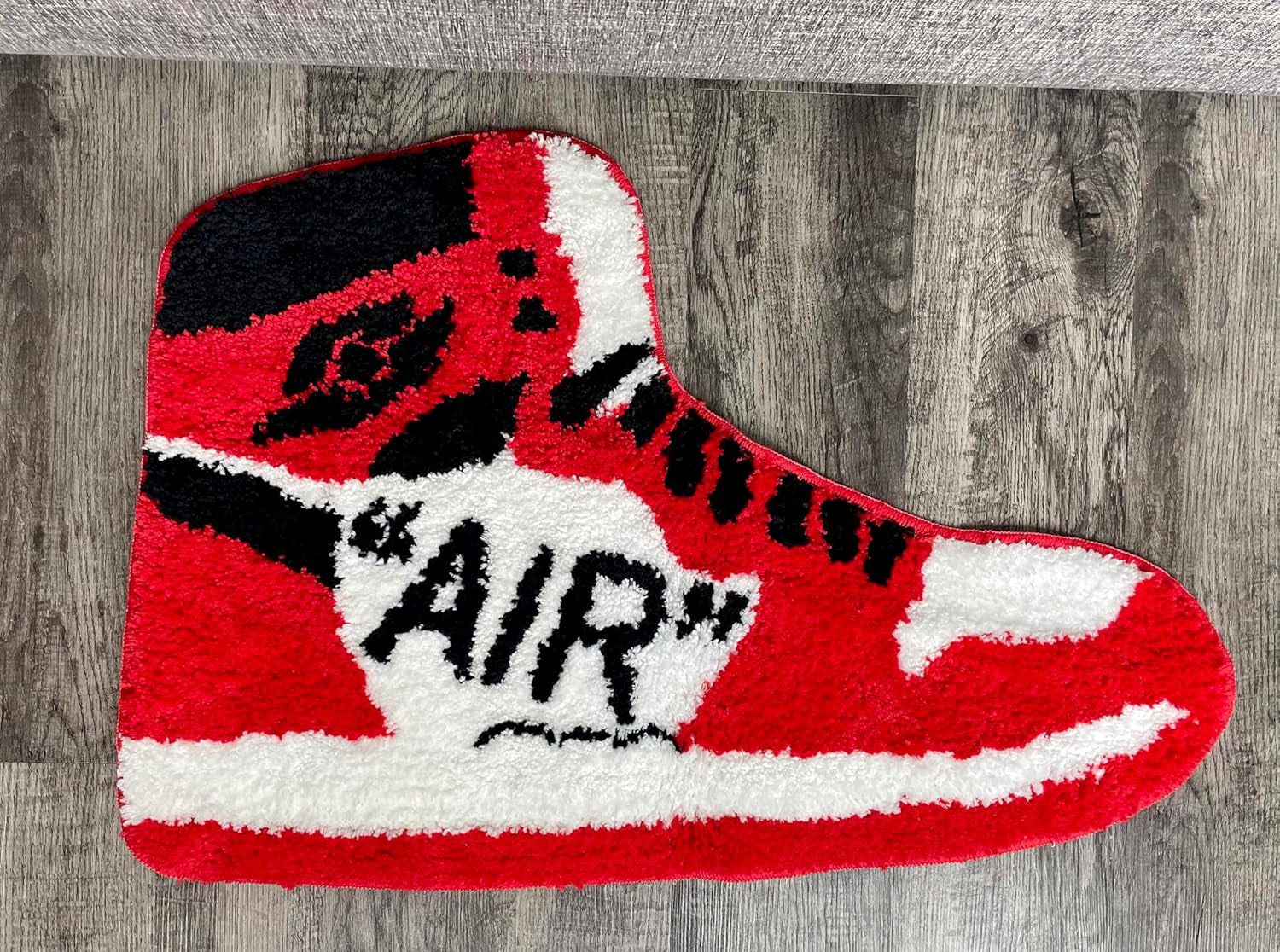 Sneaker Rug - Handmade & Premium- 30In (75Cm) - Hypebeast Rug - Hypebeast Room Decor - Living Room, Bedroom, Children Room, Door Mat - Aesthetic Room Decor -  Rug (-7)