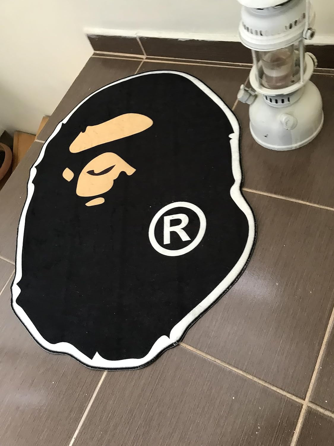 Bape Rug, Large, Low Pile, Modern Area Rug, Non Slip, Colorful, Indoor, Hypebeast Pattern, Suitable for Bedroom, Living Room, Playroom