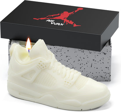 Sneaker Candle with Gift Box -  - Stocking Stuffers for Teenage Boys - Secret Santa Gifts for Men - Sneakerhead Gifts - Gifts for Teenage Boys - Unique Gifts for Him - Sneaker Head Room Decor